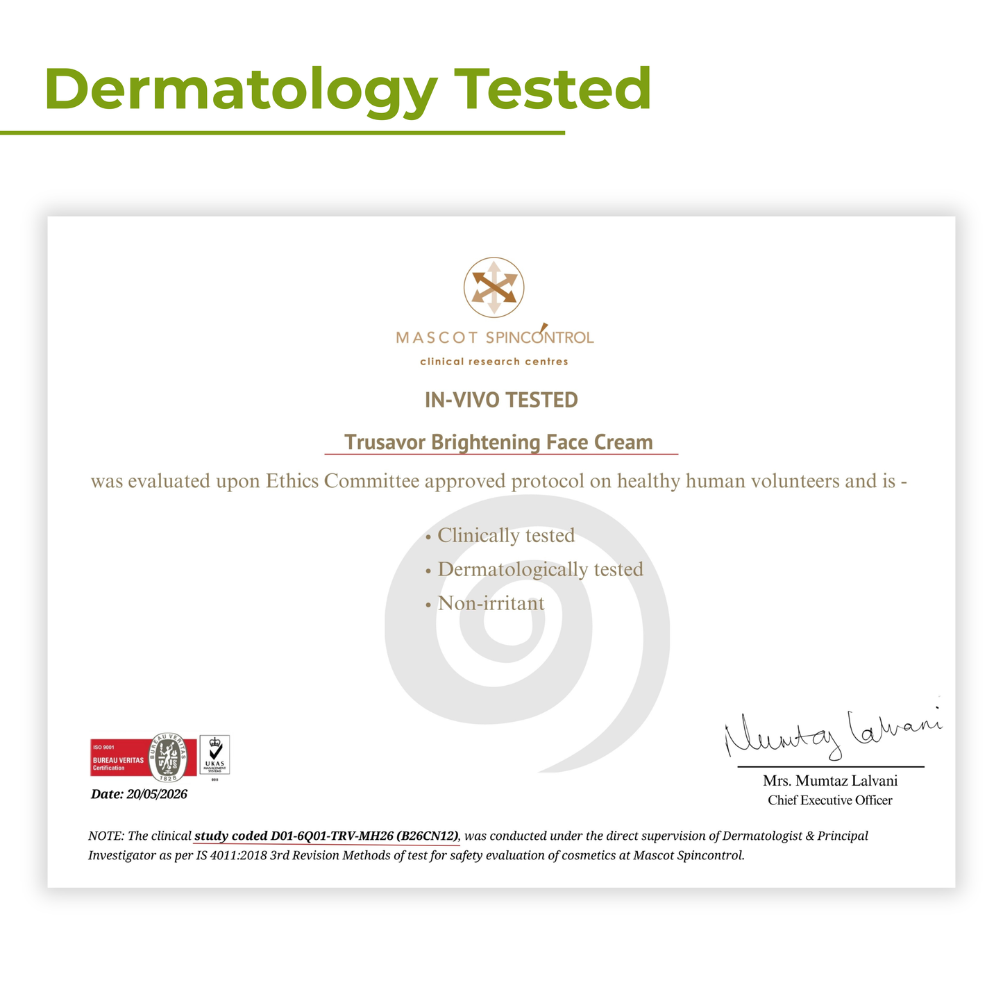 Trusavor Brightening Face Cream | Kojic Acid, Glutathione & Alpha Arbutin | Sweet Almond Oil & Chamomile | Radiance Boosting Daily Moisturizer | Non-Greasy | For Women & Men | All Skin Types | 50 gm