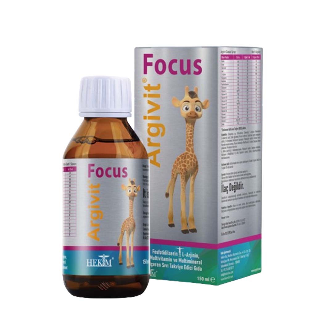 Argivit Focus Multivitamin Syrup for Children 150 ml