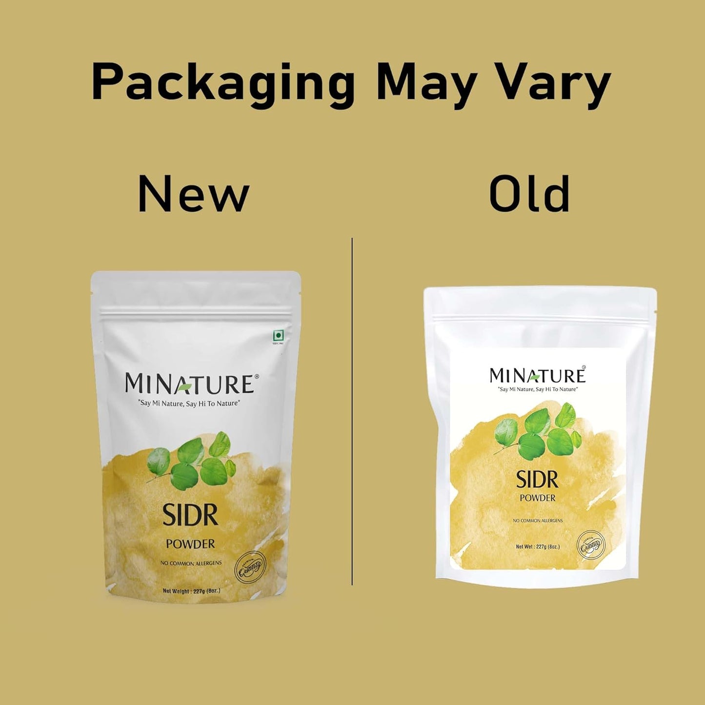 Sidr Powder by mi nature | 227g ( 8oz) (0.5 lb ) | Sidr leaves Powder for hair | Natural Hair conditioner | Natural source of mucilages and saponins | Natural hair cleanser