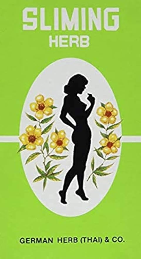 Sliming Herb German Sliming Tea - Lose Weight Burn Diet Slim Fit Fast Detox, 50 Bags Box