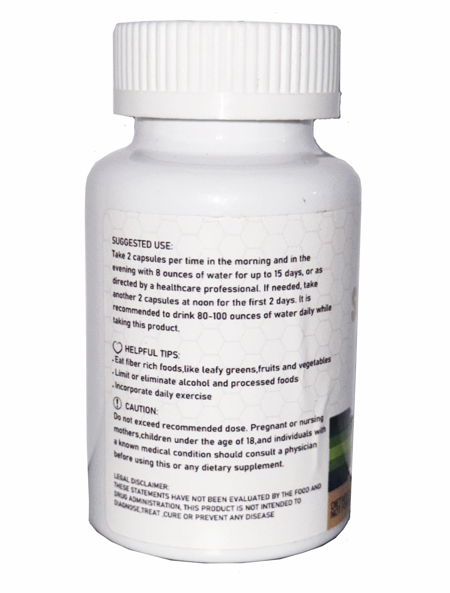 Trusavor Slim Capsule - Natural Weight Loss Supplement | Supports Fat Burn, Energy & Metabolism | 60 Capsules (400mg)