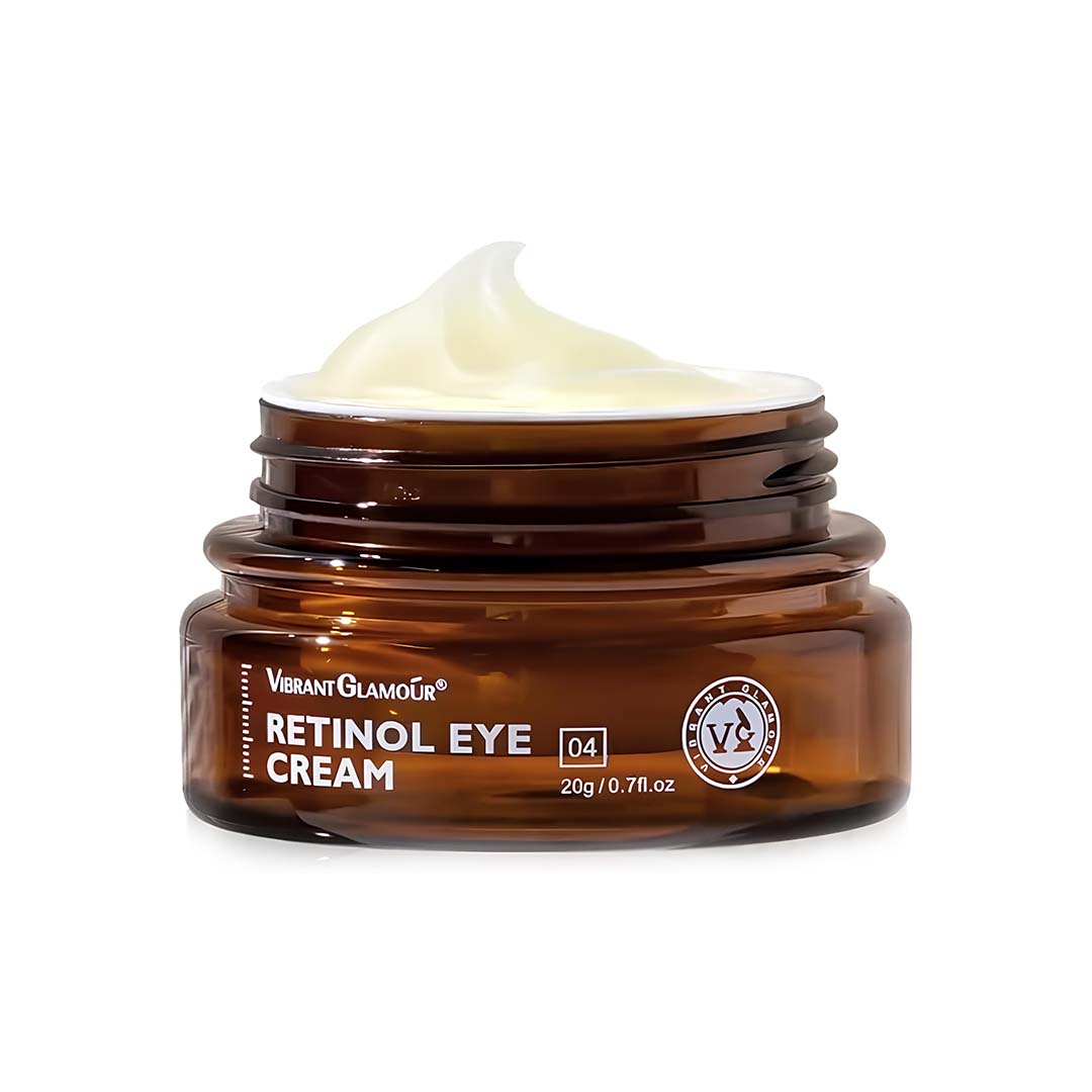 Retinol Eye Cream Dark Circles Fade Fine Lines Remove Eye Bags Anti-Wrinkle Anti-Aging Firming Brighten Skin 20g