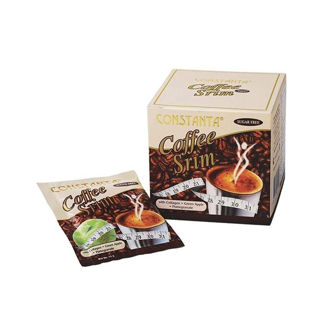 Constanta Coffee Body Srim Sugar Free, 1 box 12 sachets of 15 gm