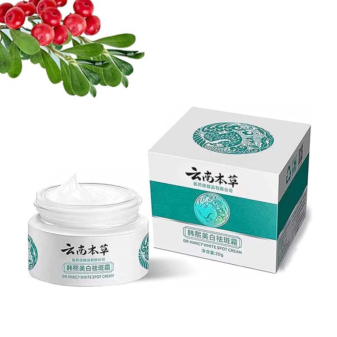 Dr Hancy White Spot Cream, Whitening Freckle Cream Remove Melasma Cream, Dark Spot Remover for Face Hyperpigmentation, Smooth Skin Face Moisturizer Cream for All Skin Types