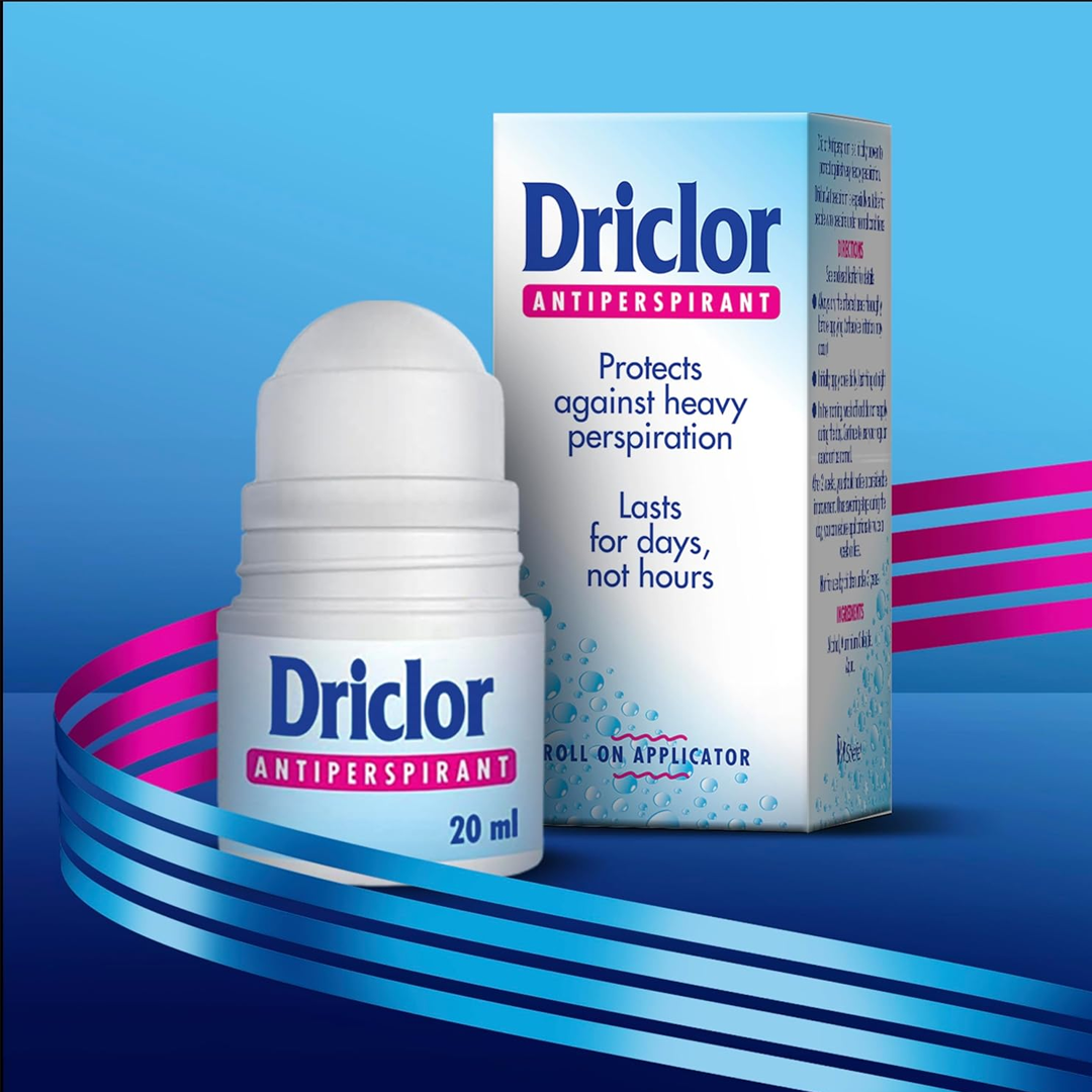 Driclor Antiperspirant Roll On Applicator 20ml