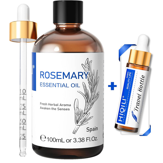 Pure Rosemary Oil for Hair Growth Undiluted Rosemary Essential Oil for Skin and Nail Care