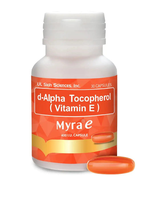 Myra E d-Alpha Tocopherol Vitamin E Myra e 400 I.U.30CAPSULE