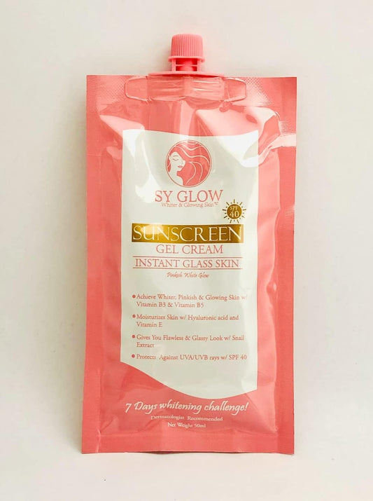 Sy Glow Sunscreen Gel Cream SPF40