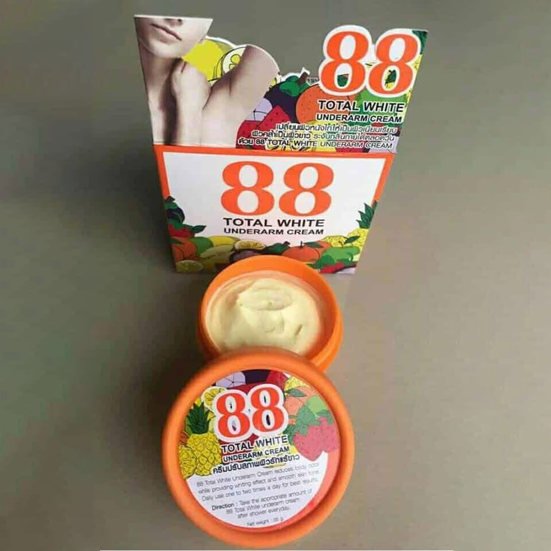 88 Total White Underarm Cream Made in Thailand