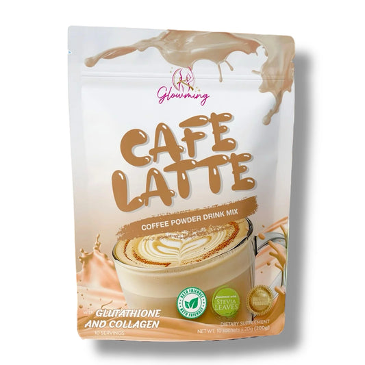 Glowming - CAFE LATTE - Coffee Powder Drink Mix - 10 sachet x 20g
