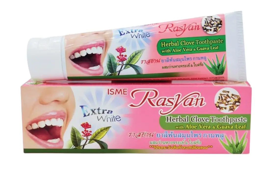 Rasyan (ISME) — Herbal Clove Toothpaste (Extra White)