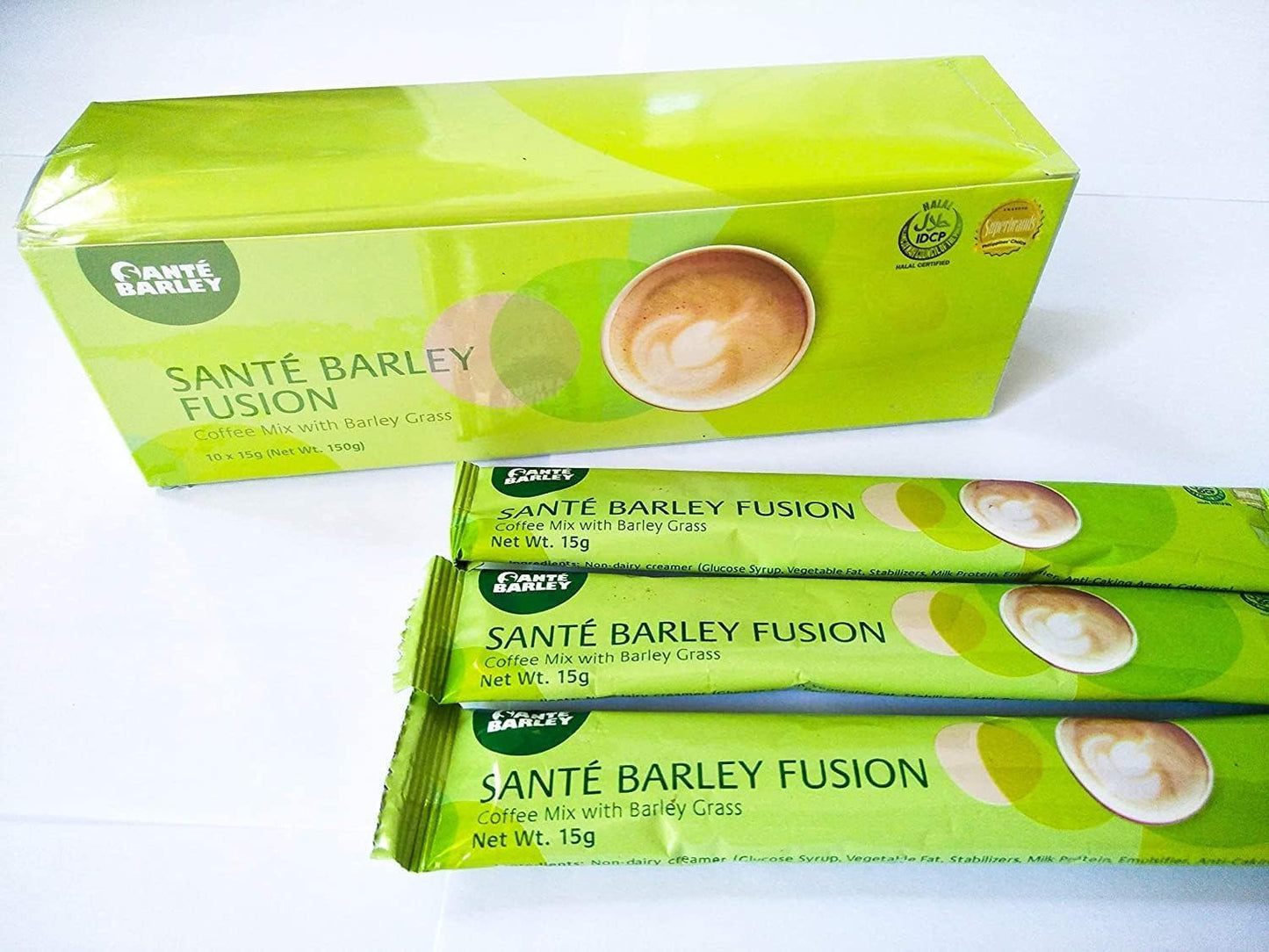 Santé Barley Fusion — Coffee Mix with Barley Grass