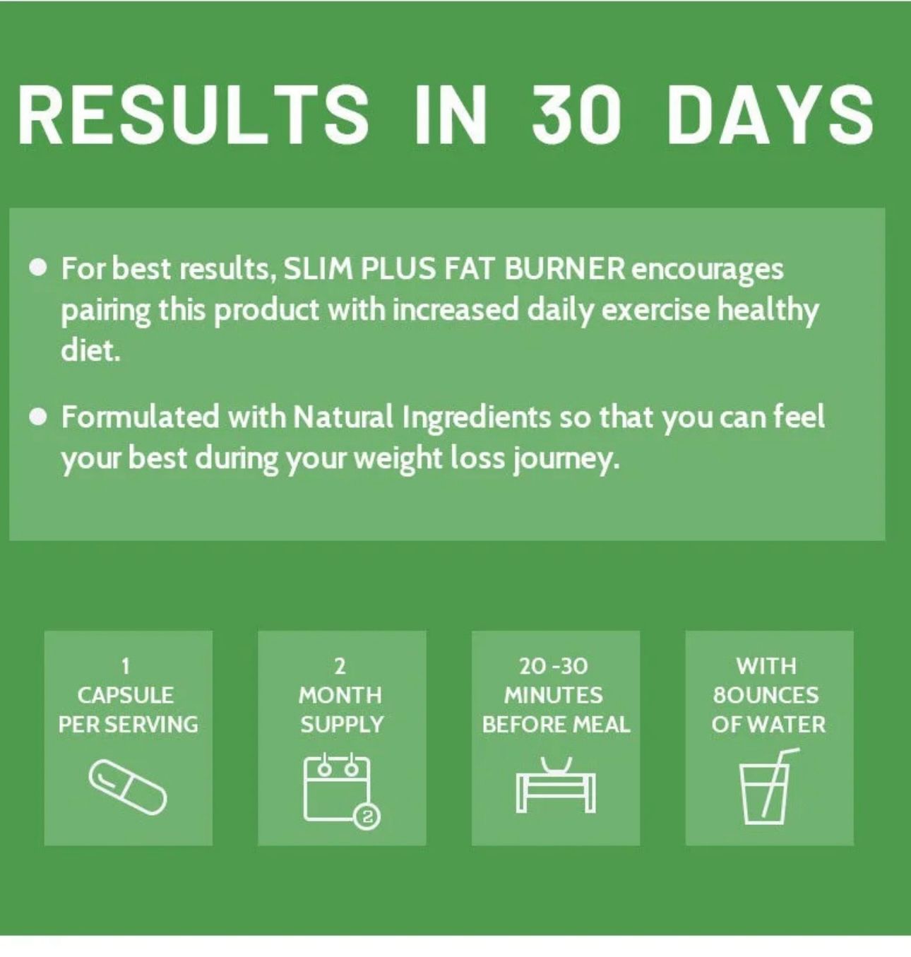 Wins Town Slim Plus Fat Burner Healthy Detox Burning Fat Slimming Tablets (Alternative Sleeve Gag)